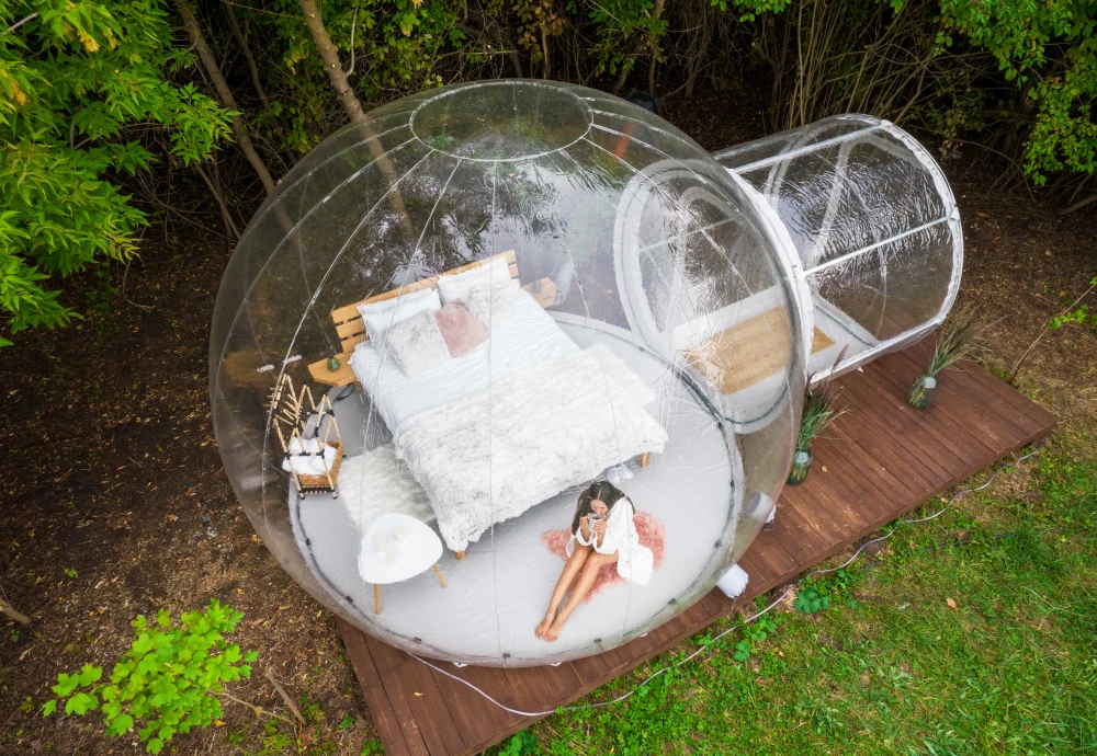 outdoor tent bubble